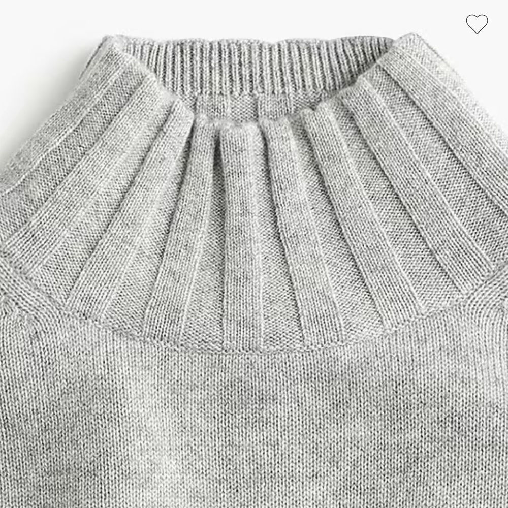 J. Crew Cream Turtleneck Sweater - Picture 9 of 10